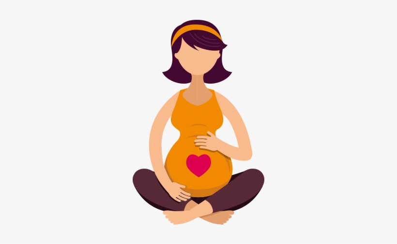 Pregnancy Pilates - Pregnancy Nutrition Cartoon Png, transparent png #1658424