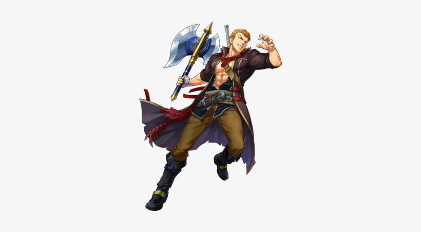 Linus Mad Dog Btlface - Fire Emblem Heroes Linus, transparent png #1658483