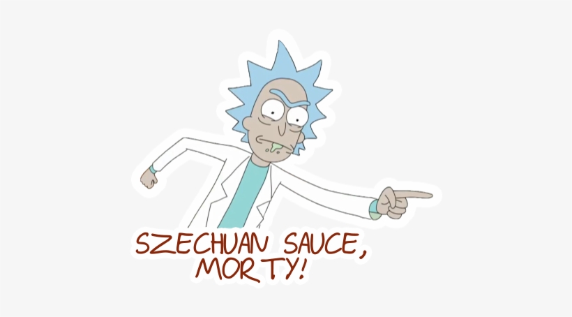 Transparent Sticker Rick And Morty - Quidd Rick And Morty, transparent png #1658643
