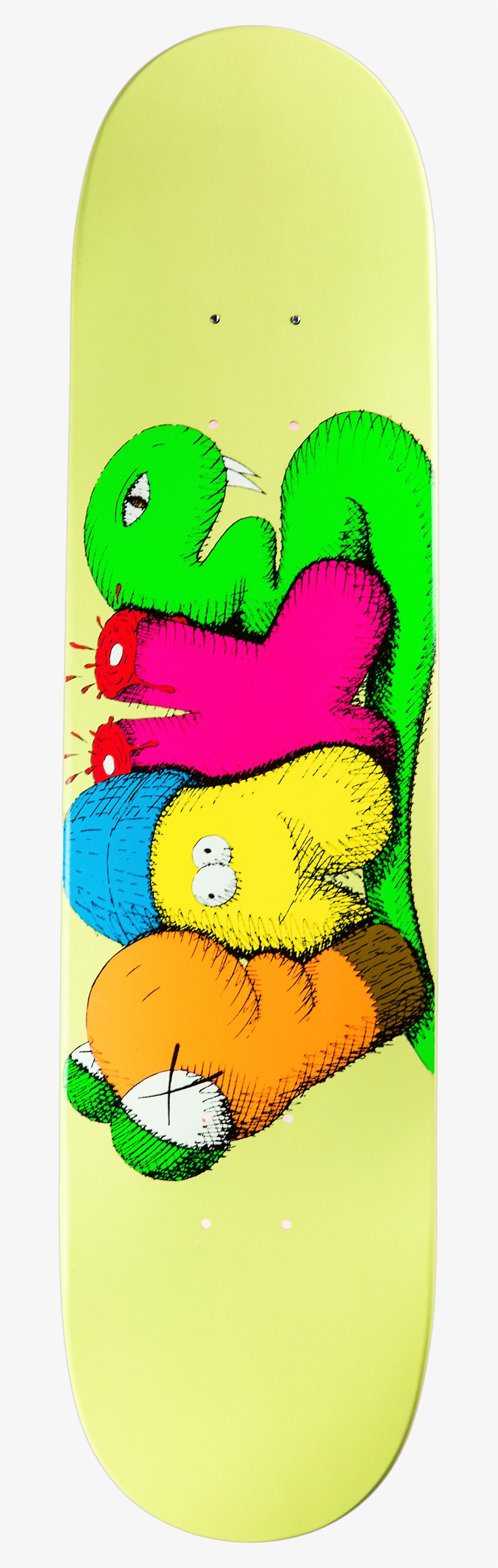 Kaws Skateboard, transparent png #1658943