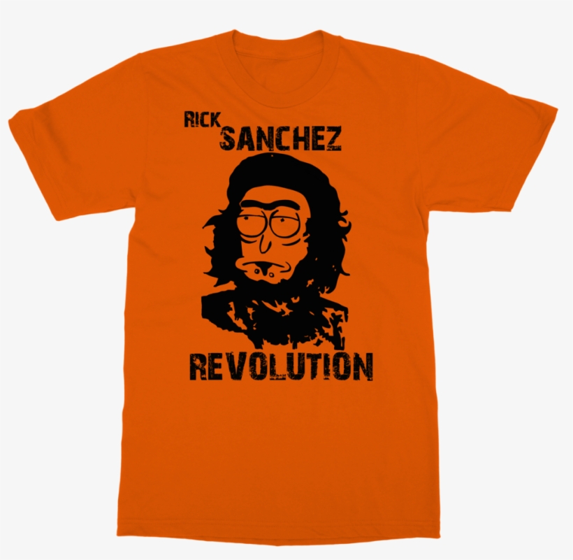 Rick And Morty-rick Sanchez Revolution - Star Slouchy V-neck Rich Sanchez. Rebel, transparent png #1658963