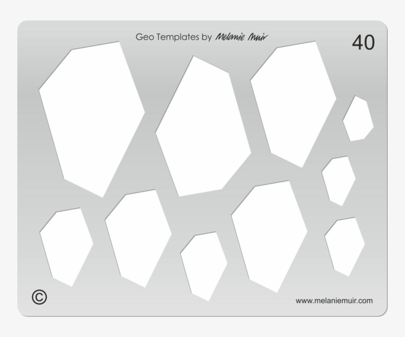 Template 40 Right Size - Shoe, transparent png #1658964