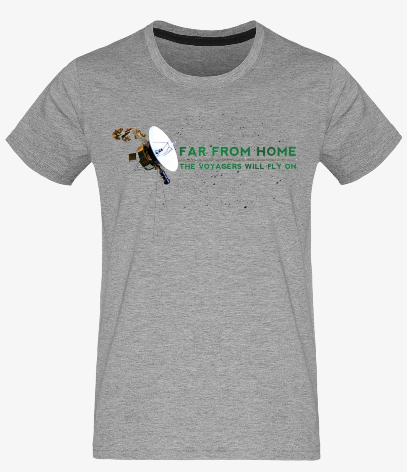 T-shirt Men "voyager 1 By Sagan" - T-shirt, transparent png #1658965