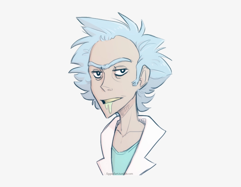 I Drew A Rick Sanchez - Rick Sanchez, transparent png #1659017