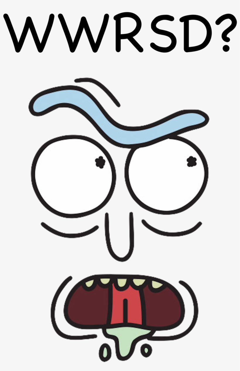 What Would Rick Sanchez Do - Rick Sanchez Face, transparent png #1659048