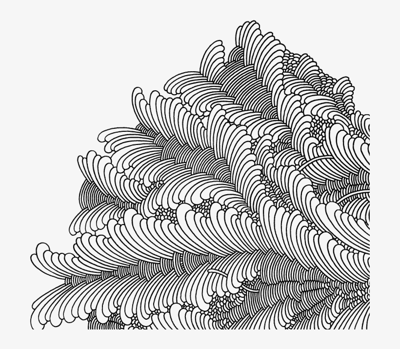 Png Stock Funding Arts Council England Hand Drawn Iillustration - Art With A Lot Of Lines, transparent png #1659049