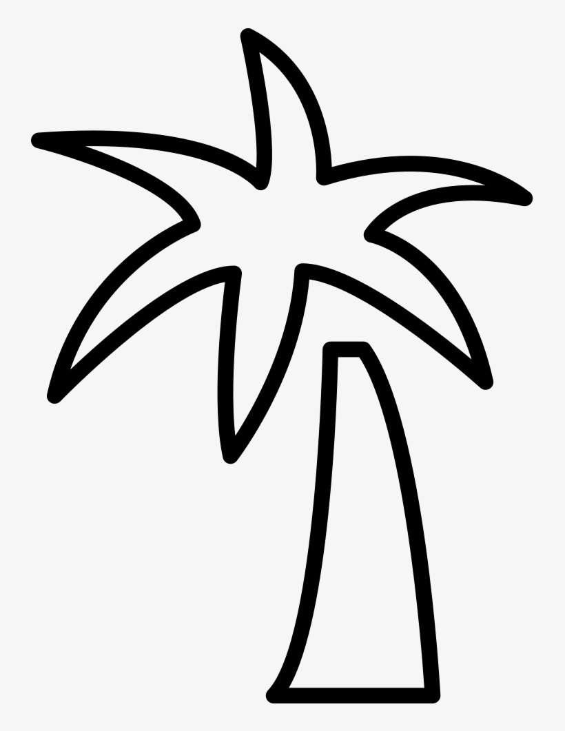 Tropical Tree - - Icon, transparent png #1659155