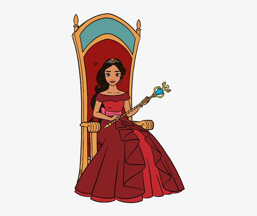 Elena On Her Throne - Elena Of Avalor Throne, transparent png #1659402
