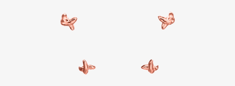 Wraps-rose - Earrings, transparent png #1659481