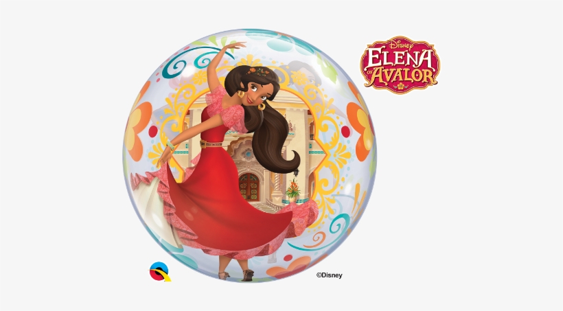 Elena Of Avalor 22" Bubble Balloon - Elena Of Avalor Bubble, transparent png #1659658