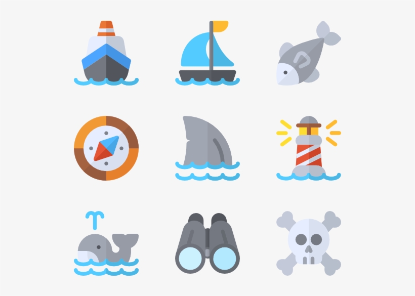 Nautical & Sailor - Marine Icon Png, transparent png #1659810