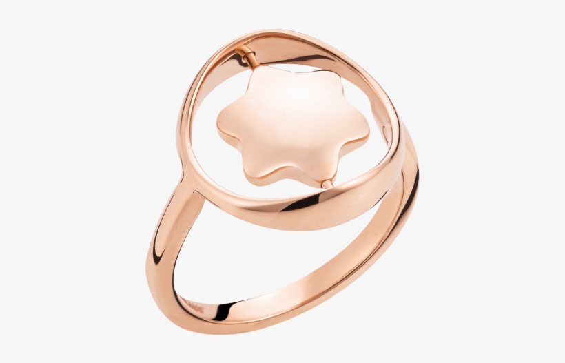 Montblanc Ring In Pink Gold, transparent png #1660131