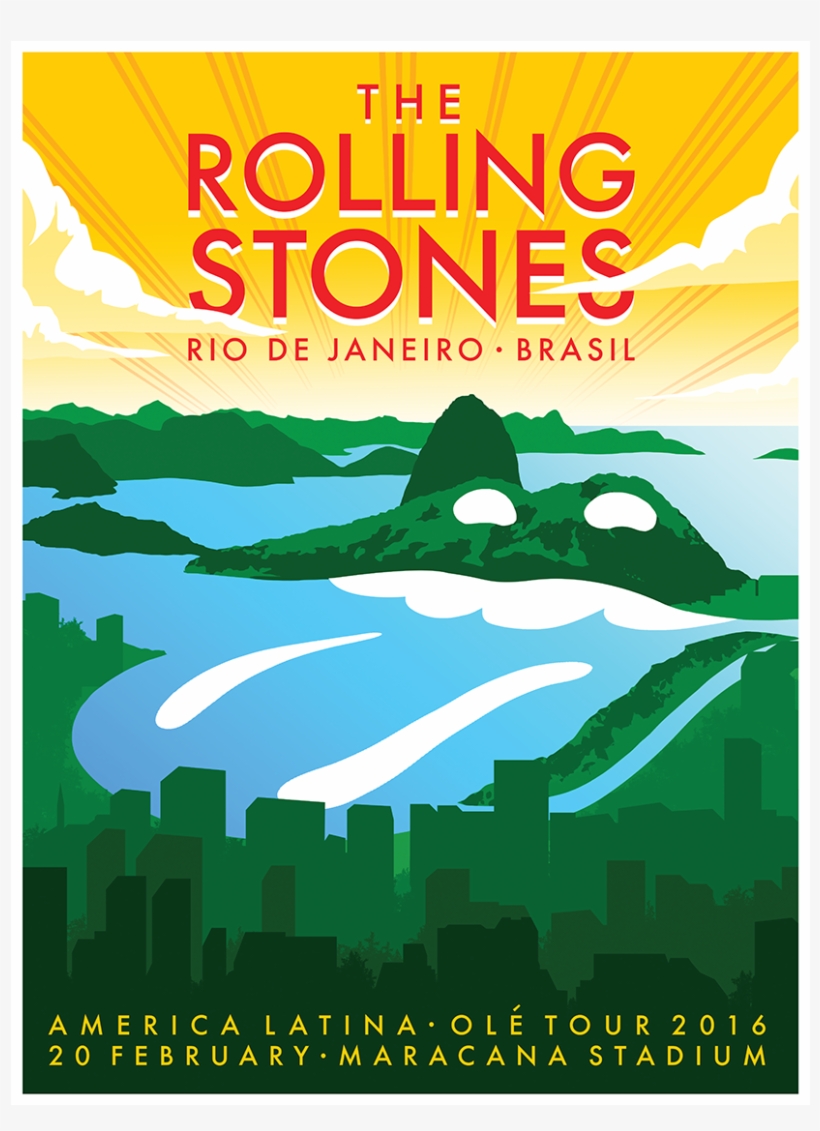 Never Miss A Moment - Rolling Stones Poster Ole Tour, transparent png #1660246