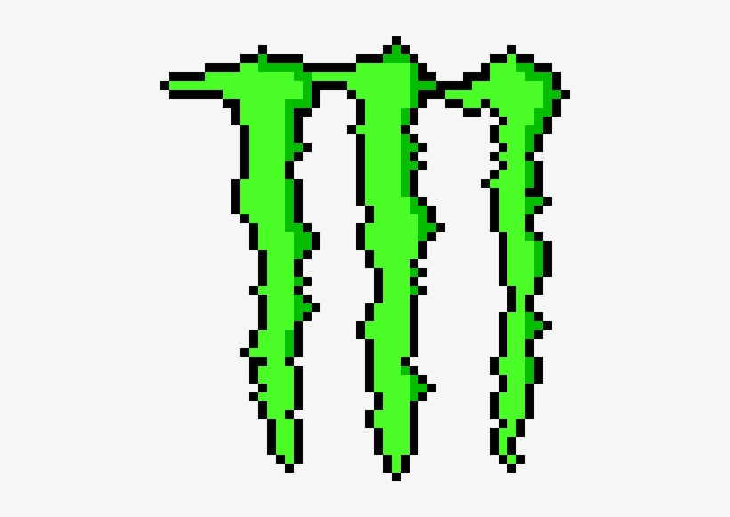 Monster Logo - Minecraft Pixel Art Monster Logo, transparent png #1660417