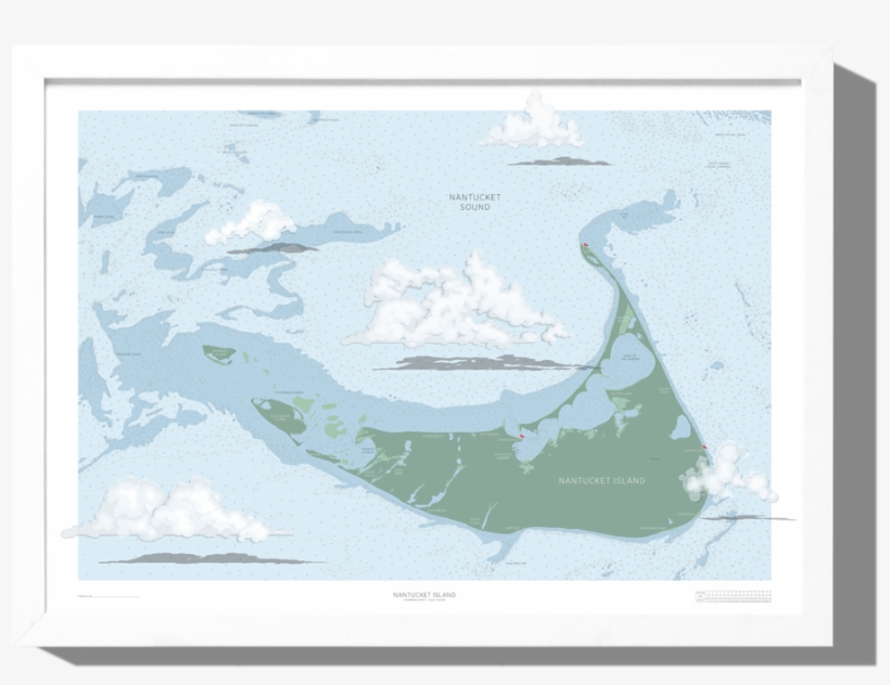 Nantucket Nautical Map, transparent png #1660645