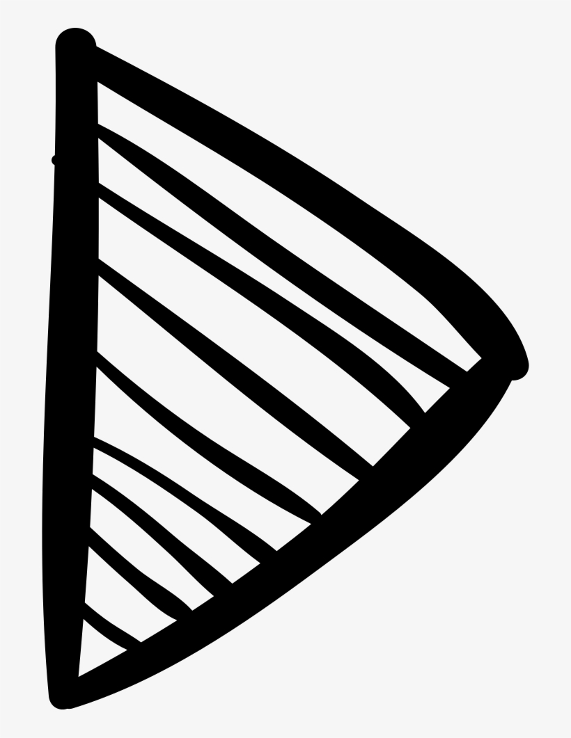 Play Right Triangle Arrow Sketch Comments - Triangle, transparent png #1660909
