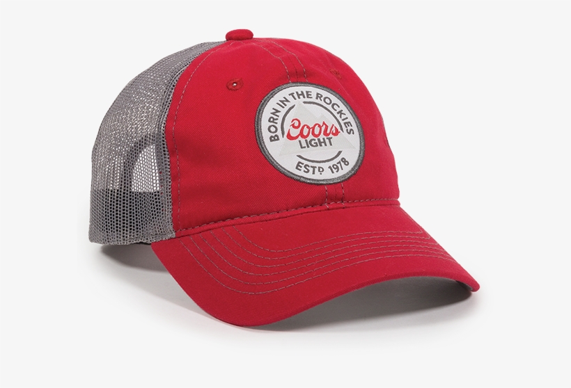 Coors Light Red/dark Grey Snapback Hat - Koolatron Coors Light 13l Ice Bucket, transparent png #1660955