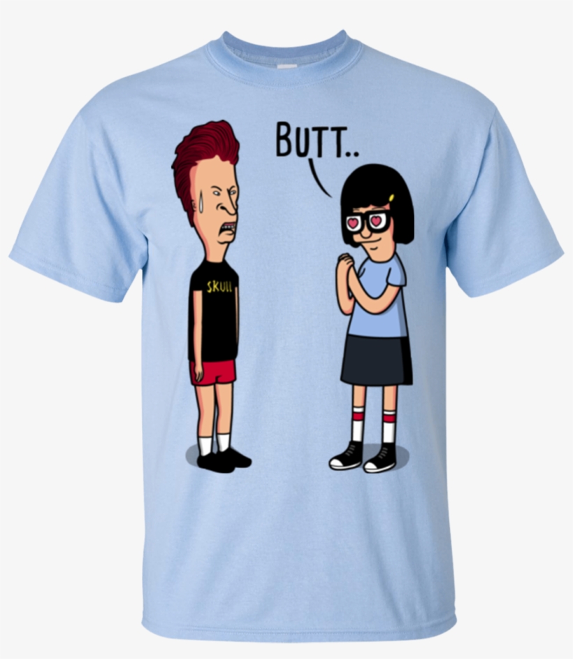Butt - - T-shirt - Tina Belcher Butthead, transparent png #1661024