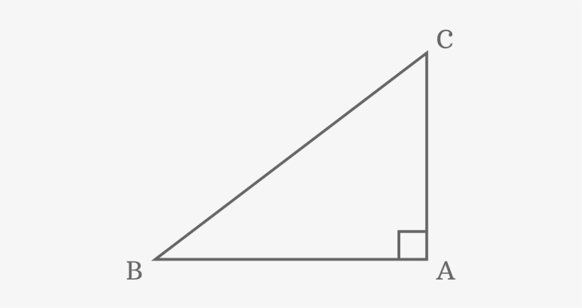 Sides Of Right Triangle - Right Triangle, transparent png #1661177