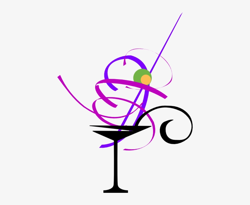 Free Clip Art Martini Glass - Animated Cocktail Glass, transparent png #1661527
