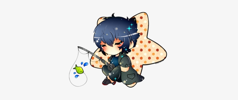 Noctis Fishing Chibi, transparent png #1662704