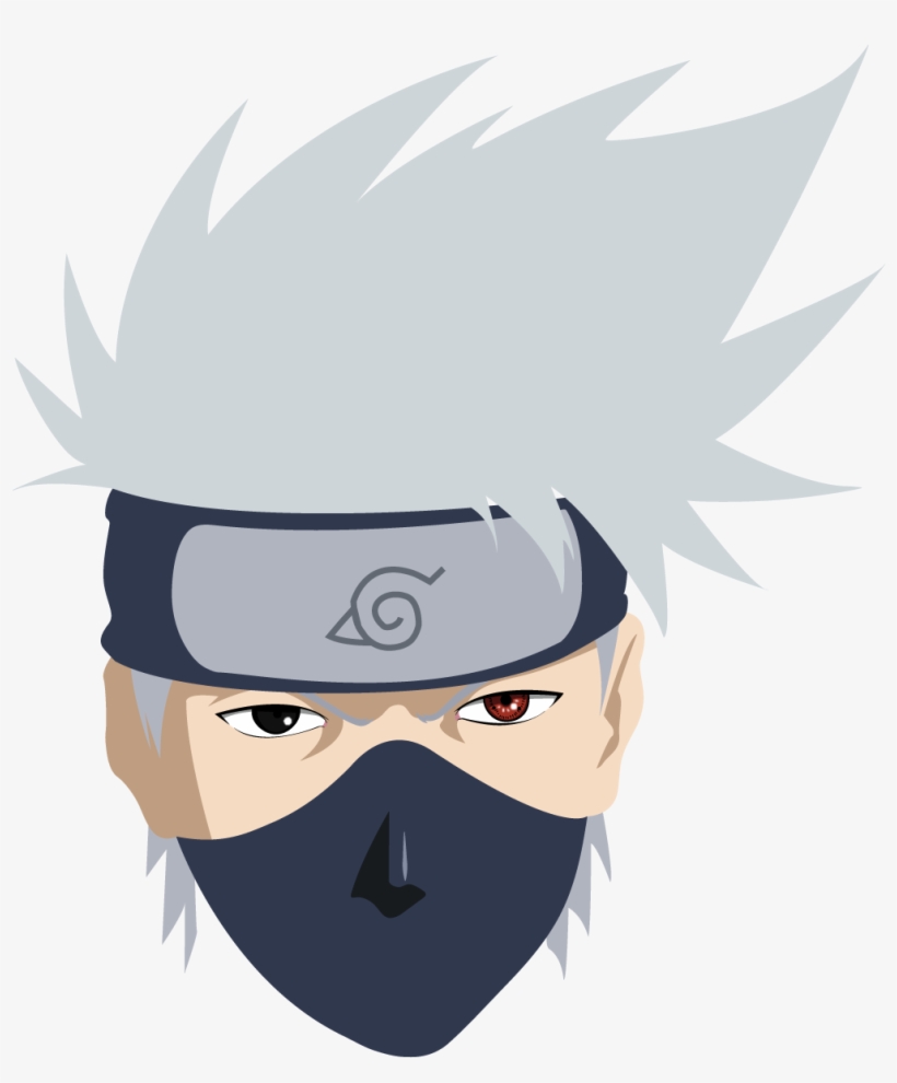 Banner Transparent Stock Kakashi Transparent Head - Gambar Kepala Kakashi Png, transparent png #1662809