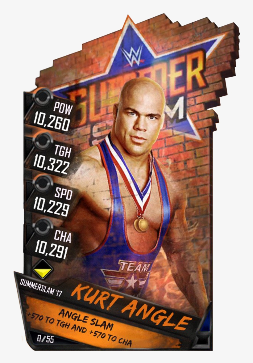 Supercard Kurtangle S3 15 Summerslam17 Halloffame - Wwe 2k18 [xbox One Game], transparent png #1663002