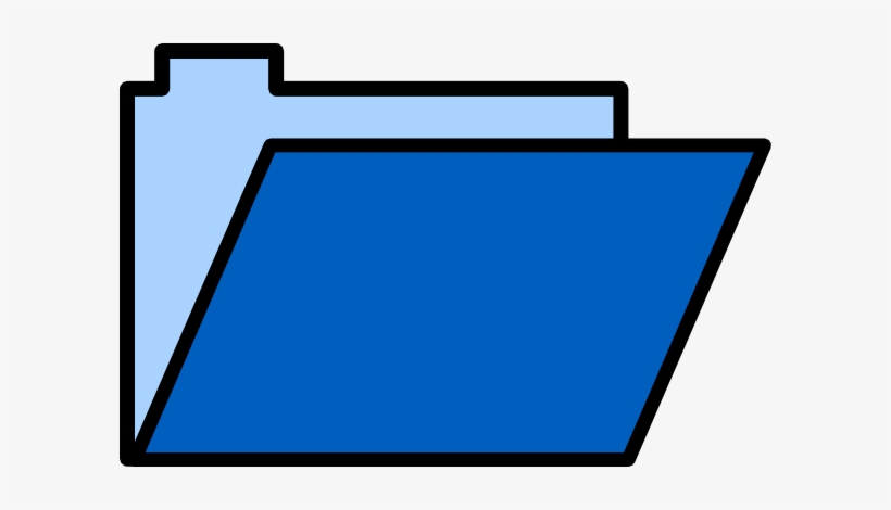Clip Art Folder - School Folder Clip Art, transparent png #1663244
