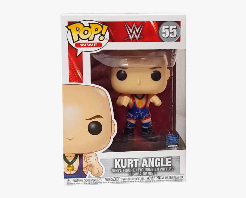Kurt Angle Pop Vinyl Figure - Funko Pop Wwe: Bray Wyatt Action Figure, transparent png #1663287
