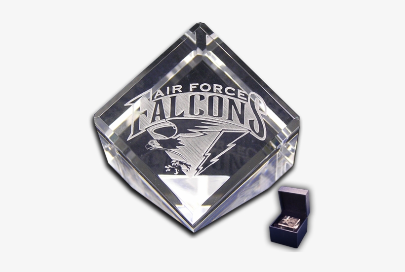 24-0123 Air Force Academy Falcon 2000 Logo Paperweight - United States Air Force Academy, transparent png #1663593