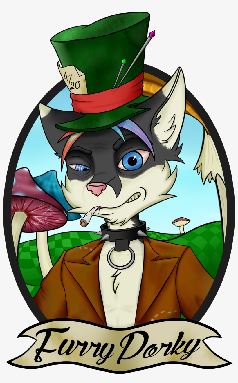 Porky The Mad Hatter - Mad Hatr As A Furry, transparent png #1663694