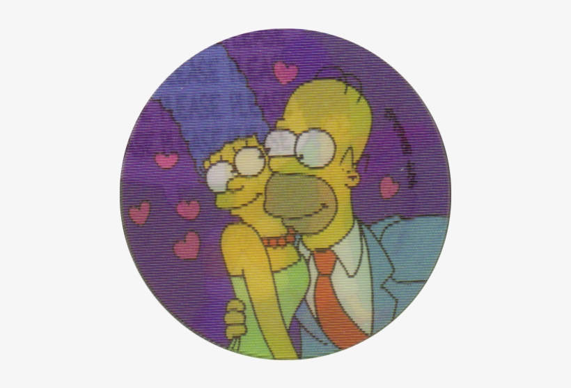Tazos > Series 1 > 141 180 The Simpsons Magic Motion - The Simpsons, transparent png #1663766