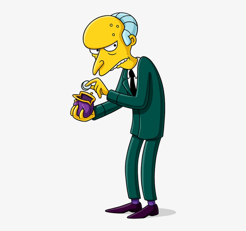 Mr - Burns - Montgomery Burns, transparent png #1663832