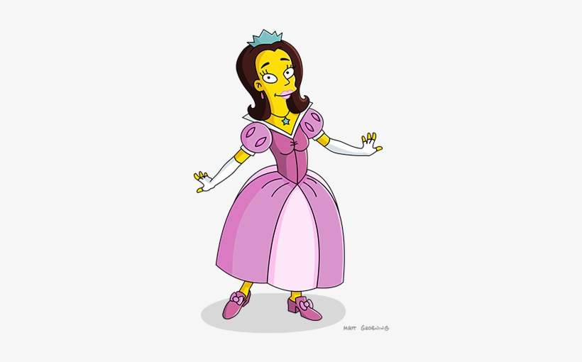 Princess Penelope - Simpsons Princess, transparent png #1663856