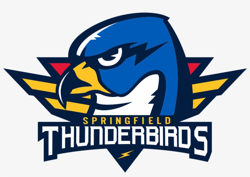 Springfield Thunderbirds Logo - Springfield Thunderbirds, transparent png #1663978