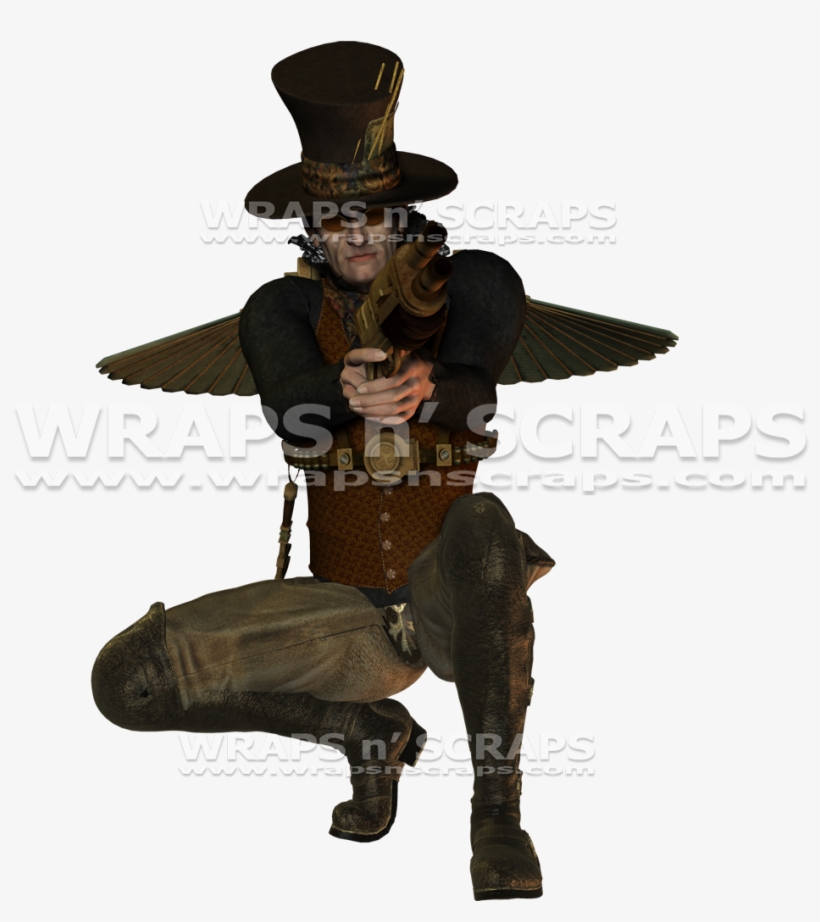 The Mad Hatter - Sitting, transparent png #1663980