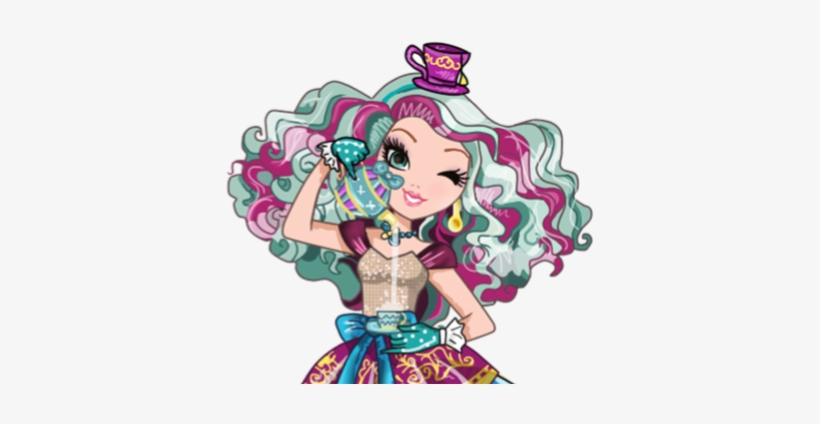 Mad About Hats - Ever After High Madeline Hatter, transparent png #1664107