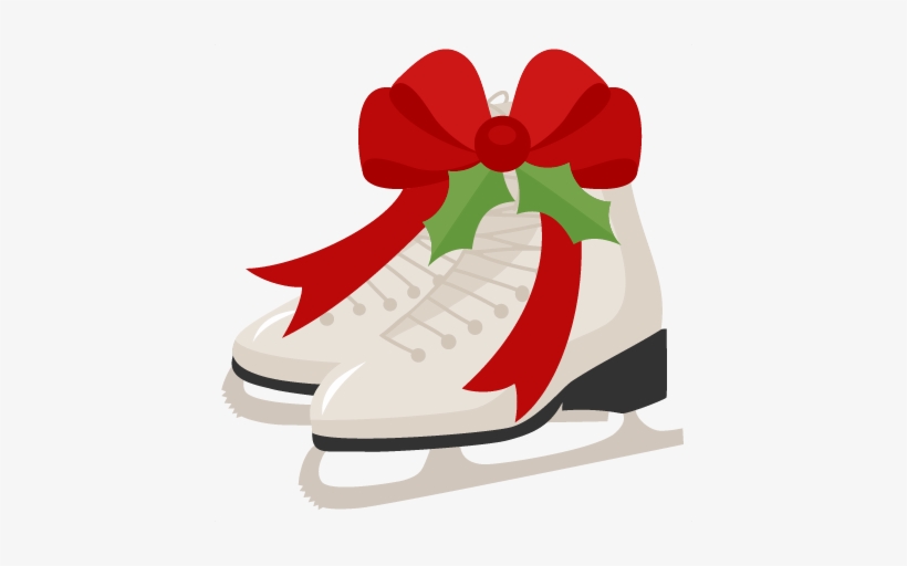 Ice Skates Png - Christmas Ice Skates Clipart, transparent png #1664135