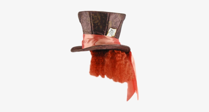 Mad Hatter Disney Officially Licensed Top Hat With - Top Hat Alice In Wonderland, transparent png #1664164