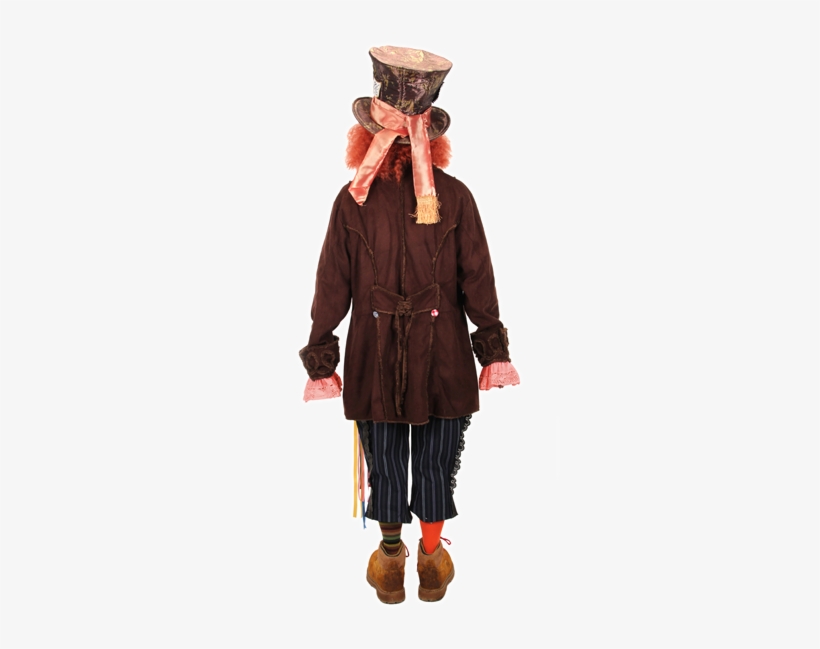 Mad Hatter Cosplay Costume Back - Costume, transparent png #1664216