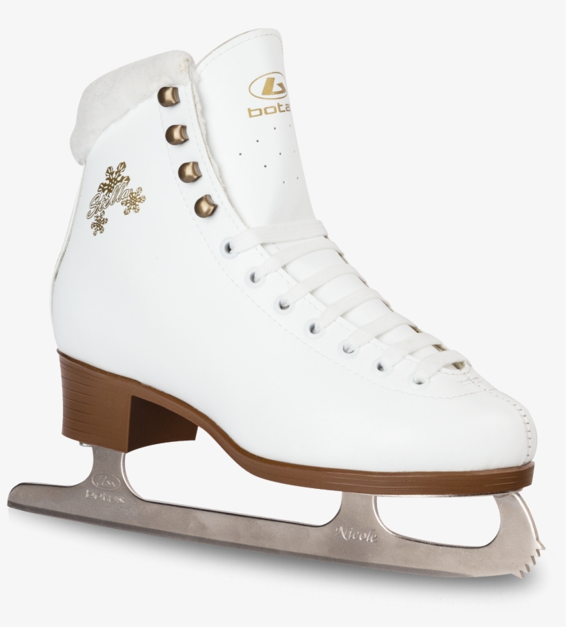 Botas Stella - Women's White Ice Skates, transparent png #1664461