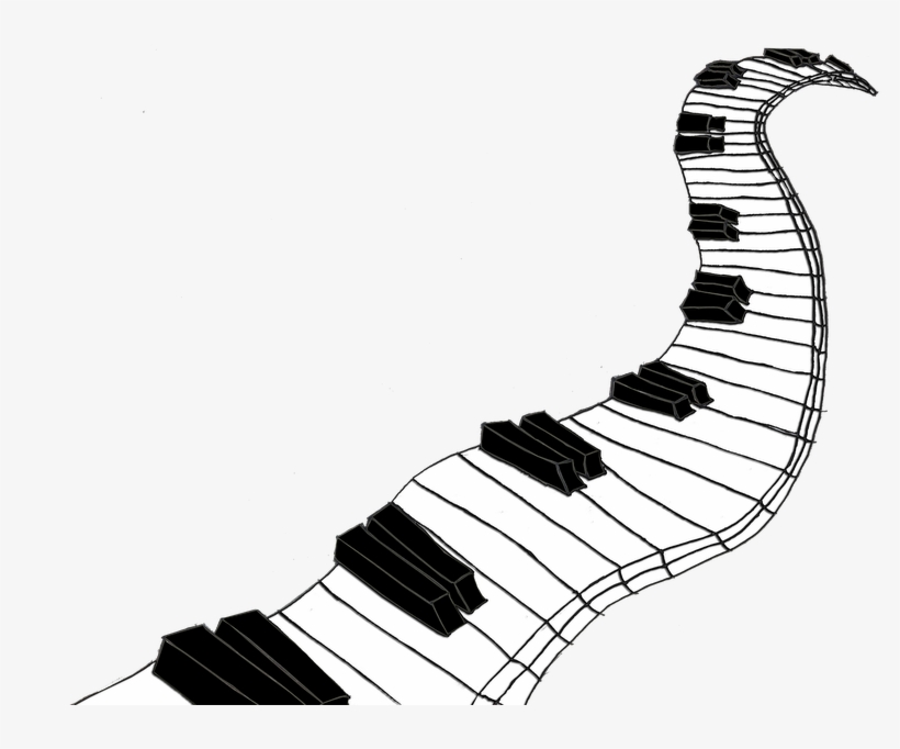 Source - - Piano Keys Drawing Png, transparent png #1664491