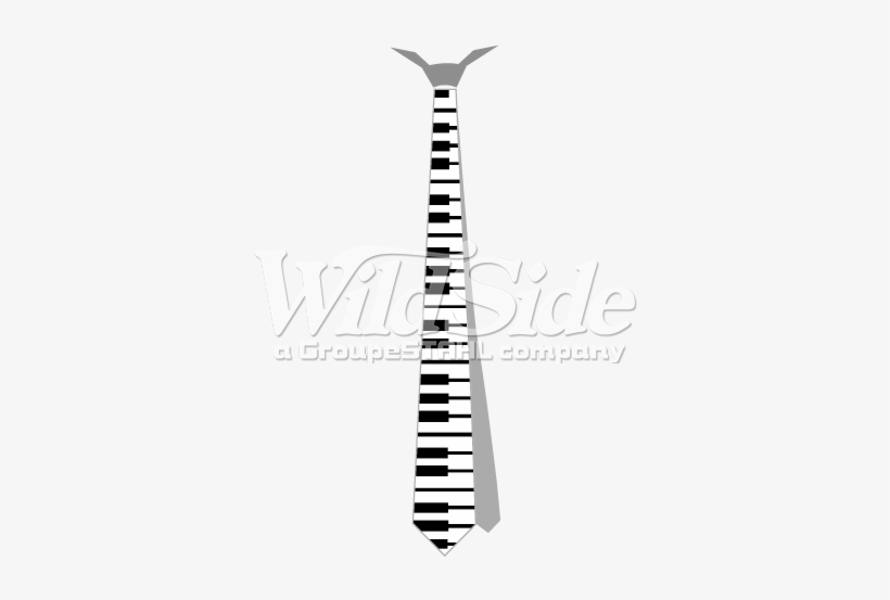 Piano Keys Tie - Corbata Piano, transparent png #1664642