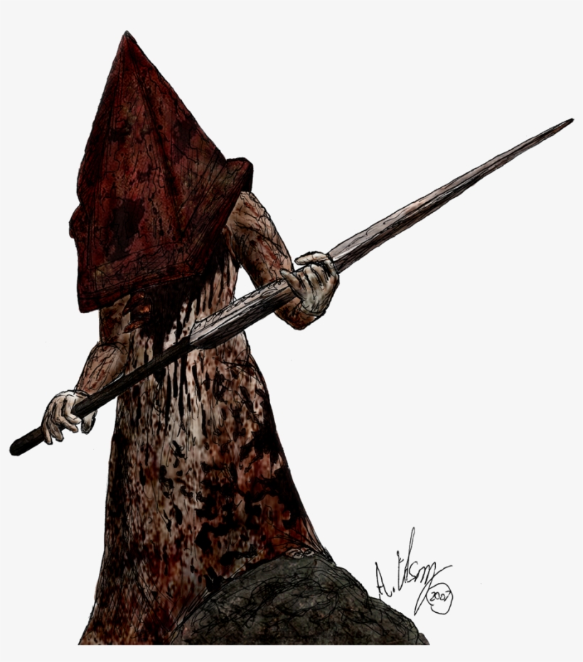 Pyramid Head Download Png Image - Silent Hill 2 Pyramid Head, transparent png #1664775