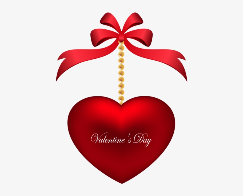 Transparent Valentines Day Deco Heart Png Picture - Valentines Day Heart Backgrounds Transparent, transparent png #1664901