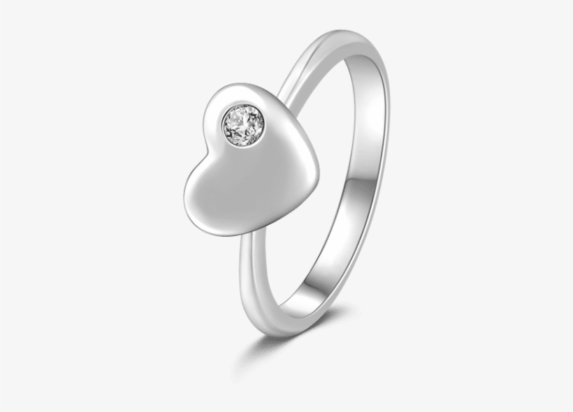 Promise Rings Soufeel Diamond Heart Promise Ring Sterling, transparent png #1665022