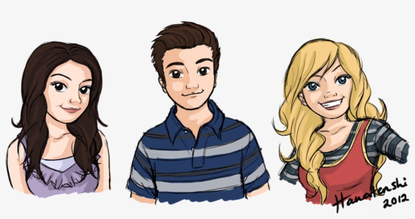 Icarly Scribble By Hanatenshi - Drawing, transparent png #1665399