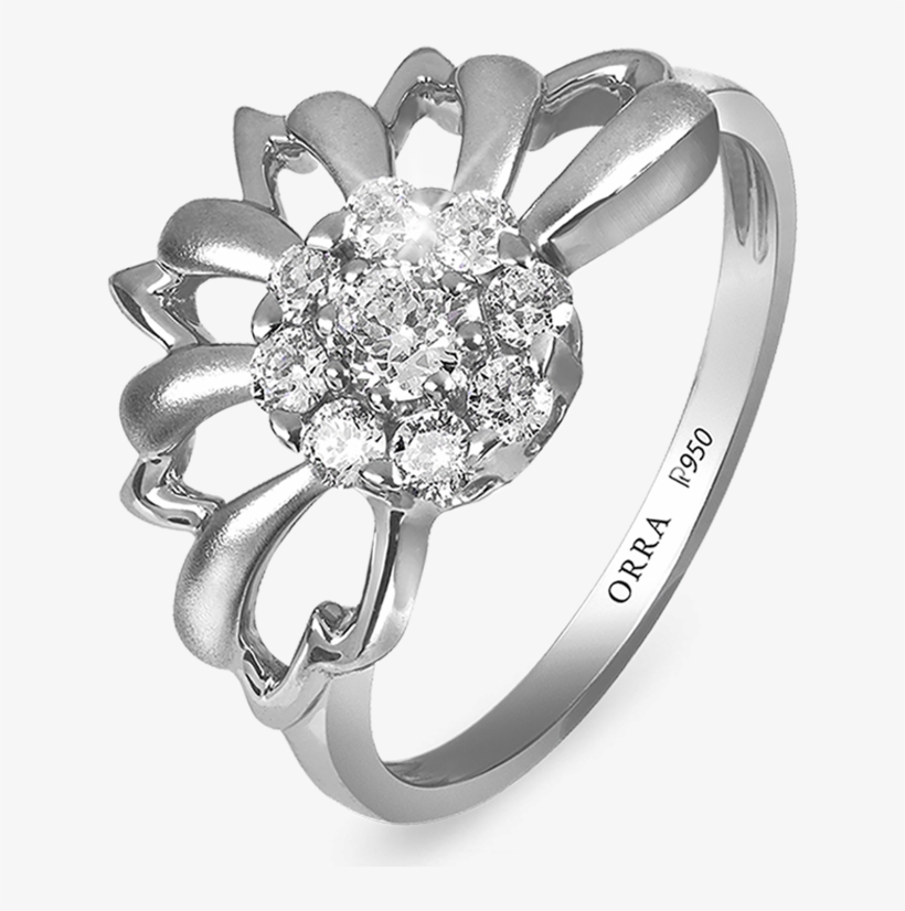 Boudoir Platinum Ring - Ring, transparent png #1665562