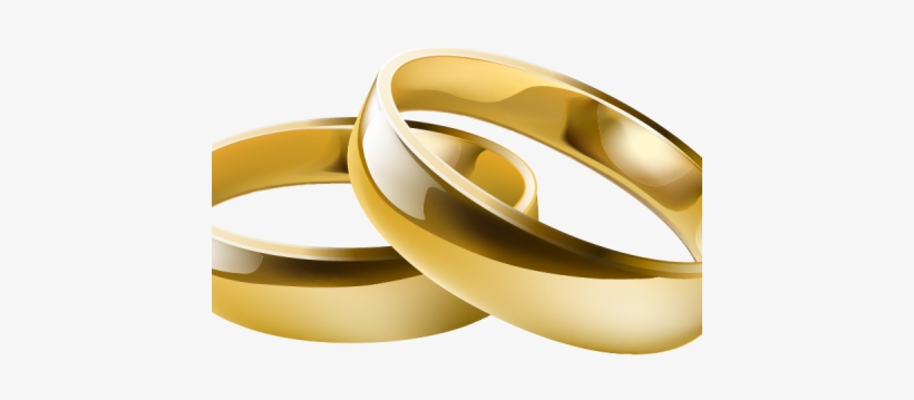 Love Birds Wedding Bands Clip Art , Wedding Ring - Wedding Rings Vector Png, transparent png #1665631