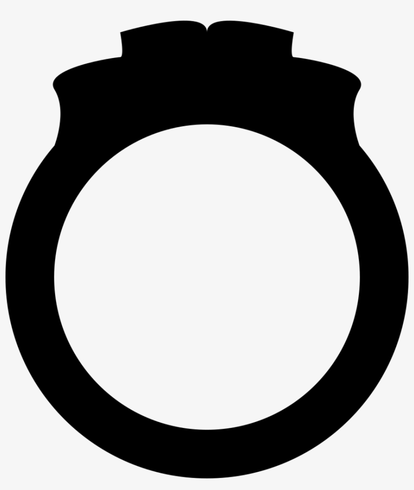 Engagement Ring Silhouette - Кольцо Силуэт, transparent png #1665805